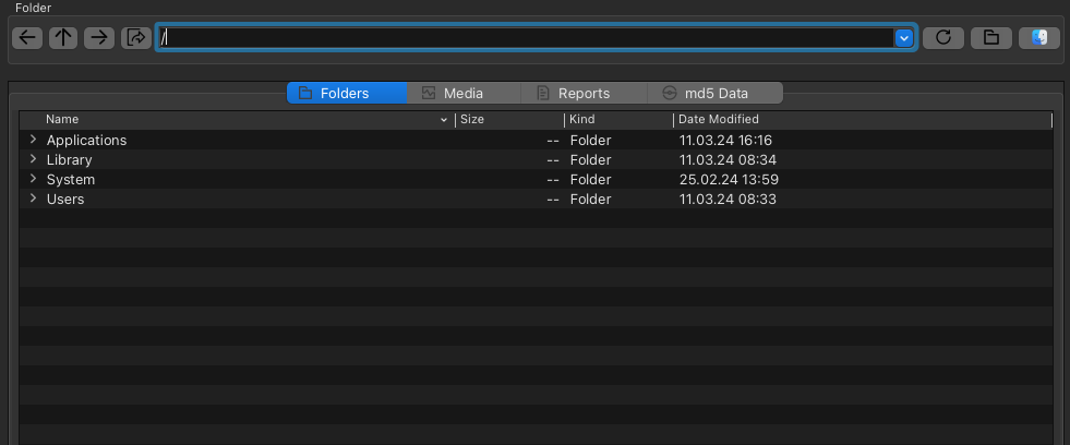 Folder View